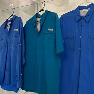 Bundle of 3 PFG Columbia Men’s shirts